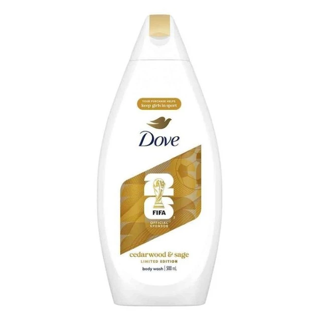 Dove Cedarwood & Sage Body Wash 500Ml Fifa